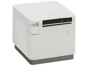 Star Micronics 39651010 mC-Print3 Thermal Receipt Printer, 3", Cutter, Ethernet (LAN), USB, Lightning, CloudPRNT, Peripheral Hub, White - MCP31L WT US