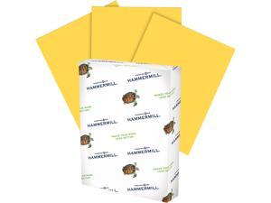 Hammermill 103168 Recycled Colored Paper, 20lb, 8-1/2 x 11, Goldenrod - 1 Ream (500 Sheets)