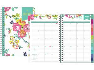Day Designer CYO Weekly/Monthly Planner, 8 x 5, White/Floral, 2021 103619 Day Designer CYO Weekly/Monthly Planner, 8 x 5, White/Floral, 2021 103619