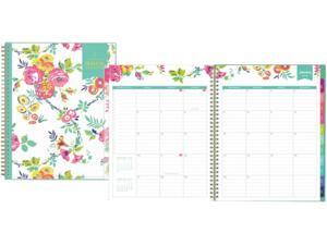 Day Designer CYO Weekly/Monthly Planner, 11 x 8.5, White/Floral, 2021 103618 Day Designer CYO Weekly/Monthly Planner, 11 x 8.5, White/Floral, 2021 103618