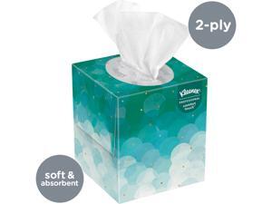 Kleenex Professional Facial Tissue Cube for Business (21270), Upright Face Tissue Box, 95 Tissues /Box Kleenex Professional Facial Tissue Cube for Business (21270), Upright Face Tissue Box, 95 Tissues /Box
