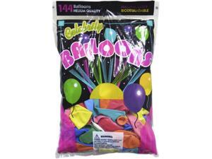 Tablemate 1200 Helium Quality Latex Balloons, 12 Assorted Colors, 144/Pack Tablemate 1200 Helium Quality Latex Balloons, 12 Assorted Colors, 144/Pack