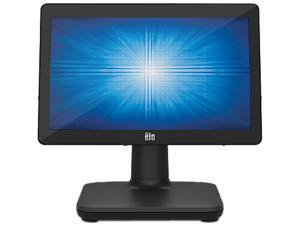 Elo E440234 EloPOS System, 15.6" 10-touch PCAP Display, Celeron, Win 10, 4GB, with Stand & I/O Hub - Black