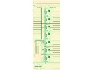 Tops Weekly Numbered Days Time Cards Tops Weekly Numbered Days Time Cards