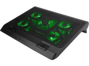 Accessory Power ENGXC10100GNEW Enhance Gaming Laptop Cooling Pad Stand With Led Fans , Adjustable Height , & Us