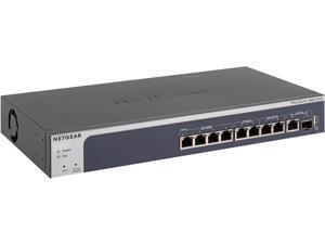 NETGEAR 8-Port Multi-Gigabit Smart Managed Pro Switch with 10G Copper/Fiber Uplinks (MS510TX) NETGEAR 8-Port Multi-Gigabit Smart Managed Pro Switch with 10G Copper/Fiber Uplinks (MS510TX)