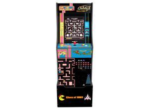 ArArcade1Up Ms. Pac-Man/Galaga Class of 1981 40th Anniversary Edition Home Arcade with Riser