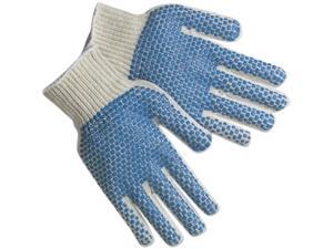 MCR Safety 9660LM PVC Dot String Knit Gloves, Large MCR Safety 9660LM PVC Dot String Knit Gloves, Large
