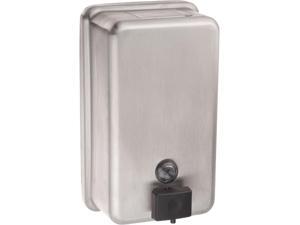 Bobrick ClassicSeries Surface-Mounted Soap Dispenser 40oz Stainless Steel 2111 Bobrick ClassicSeries Surface-Mounted Soap Dispenser 40oz Stainless Steel 2111