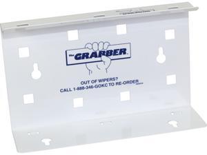 The Grabber Wiper Dispenser for WypAll Wipes (09352), Space-Saving, For Pop-Up Boxes, 9.4" x 2.8" x 5.9", White, 1 Each The Grabber Wiper Dispenser for WypAll Wipes (09352), Space-Saving, For Pop-Up Boxes, 9.4" x 2.8" x 5.9", White, 1 Each