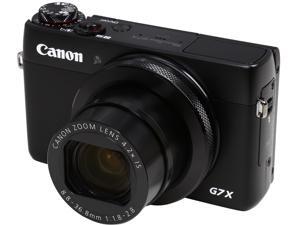 Canon PowerShot G7 X Black 20.2 MP 4.2X Optical Zoom 24mm Wide Angle Digital Camera HDTV Output Canon PowerShot G7 X Black 20.2 MP 4.2X Optical Zoom 24mm Wide Angle Digital Camera HDTV Output