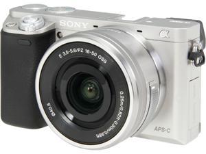 SONY Alpha a6000 ILCE-6000L/S Silver Mirrorless Interchangeable