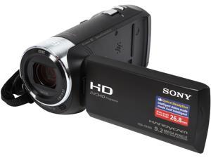 SONY Handycam CX405 HDR-CX405/B Black 1/5.8'' back-illuminated Exmor R CMOS 2.7" 230.4K LCD 30X Optical Zoom Full HD HDD/Flash Memory Camcorder