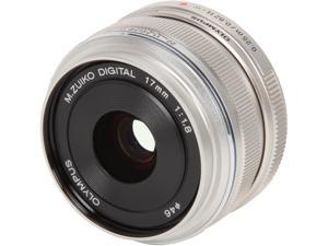OLYMPUS V311050SU000 Compact ILC Lenses M.Zuiko Digital 17mm f/1.8 Lens, Silver