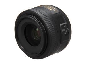Nikon 2183 SLR Lenses 35mm f/1.8 AF-S DX G 52mm Lens Black