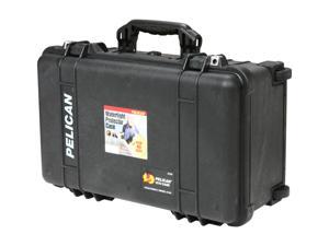 PELICAN 1510-004-110 Black 1510 Carry On Case with Padded Dividers
