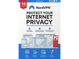 NordVPN Internet Privacy & Security Software 18-Month VPN Subscription - 6 Devices NordVPN Internet Privacy & Security Software 18-Month VPN Subscription - 6 Devices