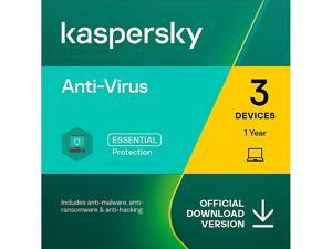 Kaspersky Anti-Virus 2022 1 Year / 3 Device - Download