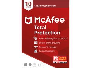 McAfee Total Protection - 10 Devices / 1 Year