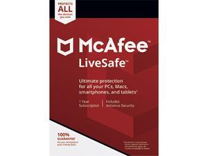 McAfee LiveSafe 2021 - 1 Year Subscription - Download McAfee LiveSafe 2021 - 1 Year Subscription - Download