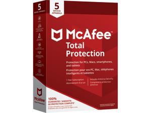 McAfee Total Protection - 5 Devices 1 Year