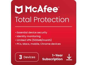 McAfee Total Protection 2023 - VPN / Password Manager / Dark Web ...