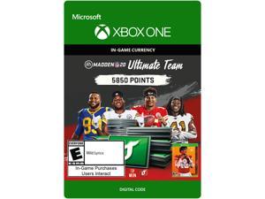 Madden NFL 20 MUT 5850 Madden Points Pack Xbox One Digital Code