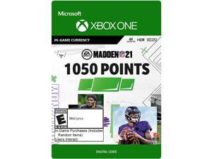 Madden NFL 21 1050 Madden Points Xbox One Digital Code