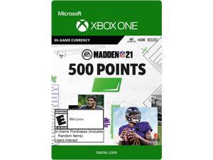 Madden NFL 21 500 Madden Points Xbox One Digital Code