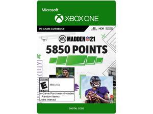 Madden NFL 21 5850 Madden Points Xbox One Digital Code