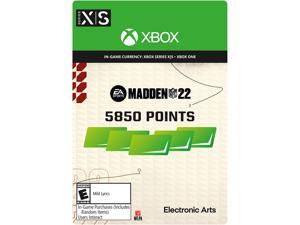 Madden NFL 22 5850 Madden Points Xbox Series X  S  Xbox One Digital Code
