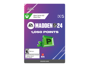 MADDEN NFL 24  1050 MADDEN POINTS Xbox Series XS Xbox One Digital Code