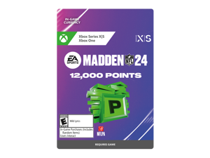 MADDEN NFL 24  12000 MADDEN POINTS Xbox Series XS Xbox One Digital Code