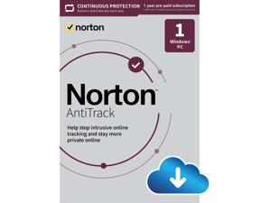 Norton AntiTrack 2022 for 1 Device, 1 Year with Auto Renewal, Download