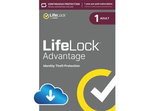 Norton LifeLock Advantage Identity Theft Protection, Individual Plan, 1 Year Auto-Renewing Subscription [Dowload]
