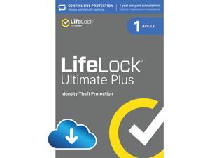Norton LifeLock Ultimate Plus Identity Theft Protection, Individual Plan, 1 Year Auto-Renewing Subscription [Dowload]