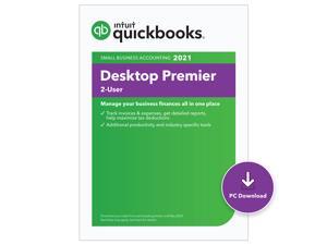 Intuit QuickBooks Desktop Premier 2021, 2 User - Download