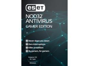 ESET NOD32 Antivirus 2022 Gamer Edition - 1 PC / 1 Year- Download