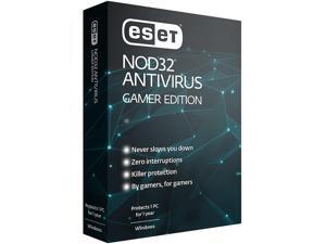 ESET NOD32 Antivirus Gamer Edition, 1 Device 1 Year, PC/Mac ESET NOD32 Antivirus Gamer Edition, 1 Device 1 Year, PC/Mac