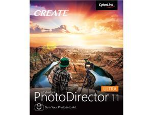 CyberLink PhotoDirector 11 Ultra (DVD and Download Code, Mac/Windows) CyberLink PhotoDirector 11 Ultra (DVD and Download Code, Mac/Windows)