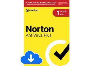 Norton AntiVirus Plus for 1 Device 2024  1 Year with Auto Renewal  Download