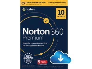 Norton 360 Premium 2023 Antivirus Software (1-Year, 10 Devices)