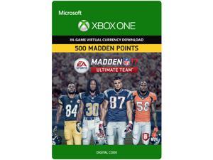 Madden NFL 17 MUT 500 Madden Points Pack Xbox One Digital Code