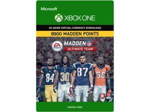 Madden NFL 17 MUT 8900 Madden Points Pack Xbox One Digital Code