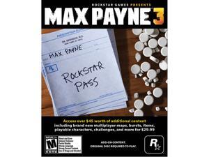 Max Payne 3 Rockstar Pass [Online Game Code]
