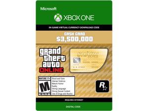 Grand Theft Auto Online: Whale Shark Cash Card Xbox One [Digital Code]