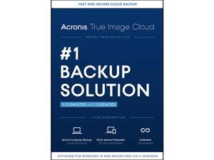 Acronis True Image Cloud 2016 - 1 PC & 3 Devices Acronis True Image Cloud 2016 - 1 PC & 3 Devices