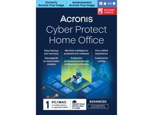 Acronis Cyber Protect Home Office Advanced Subscription 1 Computer + 500 GB Acronis Cloud Storage - 1 Year Subscription [Download]