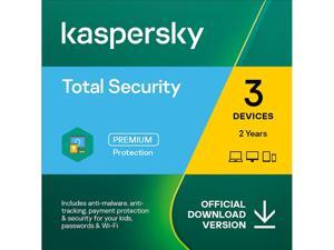 Kaspersky Total Security 2022 2 Year / 3 Devices - Download
