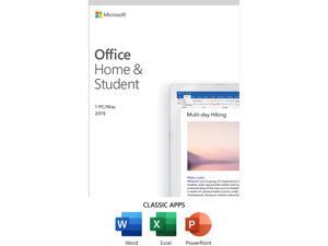 Microsoft Office Home & Student 2019 | One-time Purchase, 1 Device | PC / Mac Keycard Microsoft Office Home & Student 2019 | One-time Purchase, 1 Device | PC / Mac Keycard